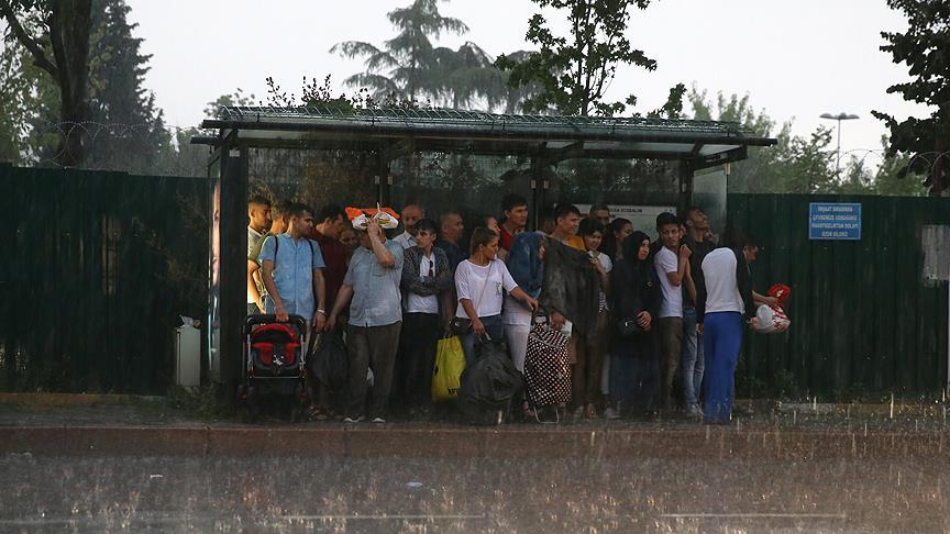 stanbul'da saanak hayat olumsuz etkiliyor