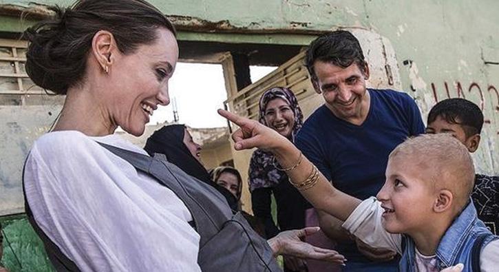 BM yi Niyet Elisi Angelina Jolie'den Irakl gmenlere yardm ars