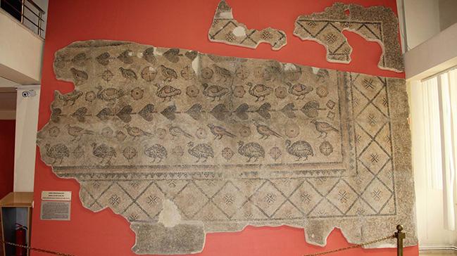 Sivas'ta ahrdan Roma dnemine ait tarihi taban mozaii kt