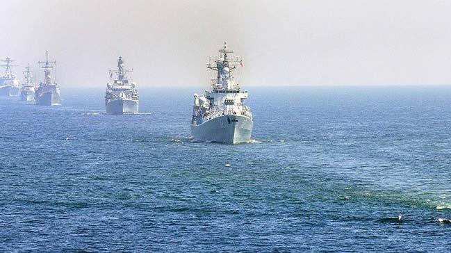 Gney Kore ordusu, Japon Denizi'ndeki ihtilafl adalarda 2 gnlk tatbikat balatt