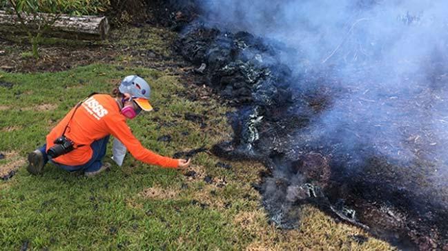 Hawaii son bir ayda yaklak 10 bin 500 deprem meydana geldi