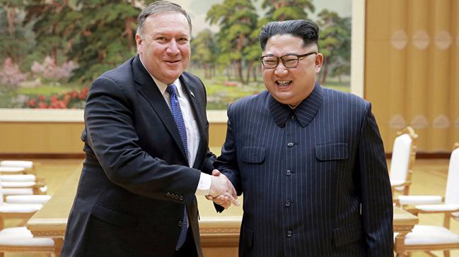 'Pompeo, Kuzey Kore lideri Kim'e 'Seni hala ldrmek istiyorum' dedi, ikisi de gldler'