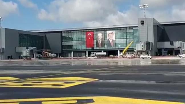 Cumhurbakan Erdoan saat 20:00 ile 20:30 arasnda stanbul Yeni Havalimanna inecek