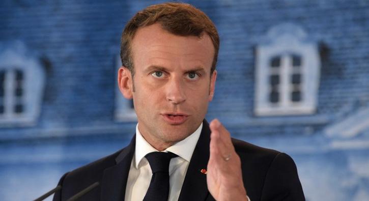 Macron'a souk du! iler saraynn gazn kesti