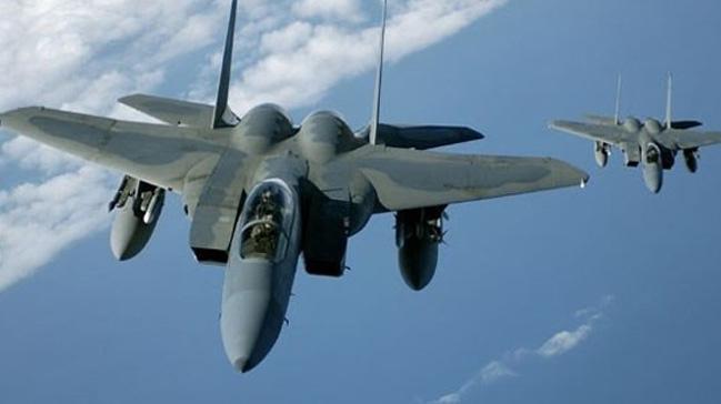 Irak'a ait F-16 sava uaklar Suriye snrlar ierisindeki DEA toplantsn bombardmana tuttu