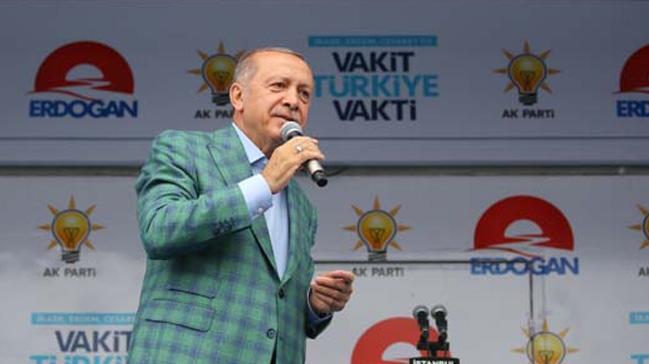 Cumhurbakan Erdoan: Biz icazeti milletten aldk Selo'dan deil