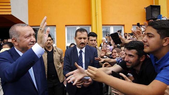 Cumhurbakan Erdoan: Bir ey sylemek iin erken, iyiyiz