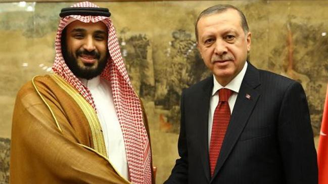 Suudi Arabistan Veliaht Prensi Muhammed bin Selman'dan Erdoan'a tebrik