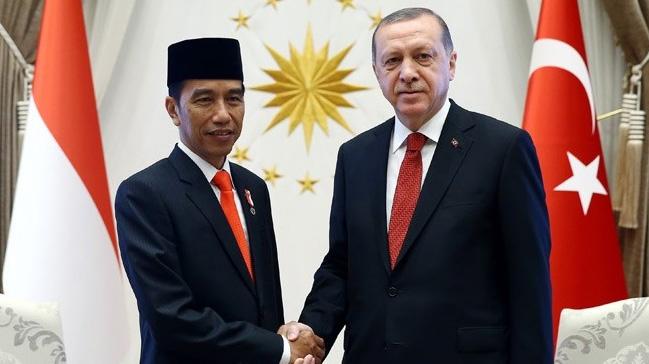 Endonezya Cumhurbakan Widodo'dan Cumhurbakan Erdoan'a tebrik telefonu