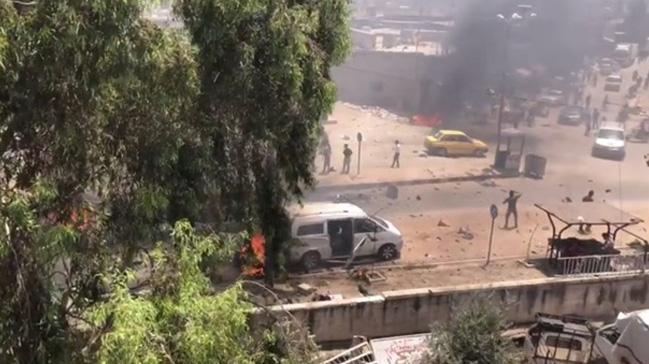 Afrin'de bombal ara saldrsn PKK/YPG yanls Afrin ahinleri isimli terrist grup stlendi 