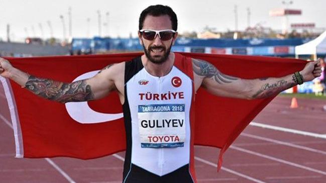 18. Akdeniz Oyunlar'nda Ramil Guliyev, 200 metre finalinde rekor krarak altn madalyaya ulat