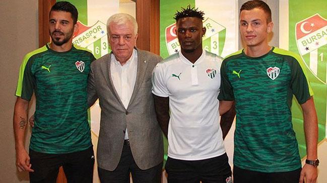Bursaspor'da yeni transferler imzalad