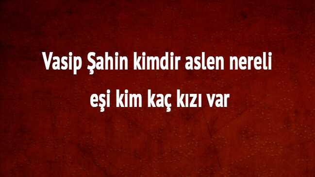 Vasip ahin ei kim ka kz var Vasip ahin kimdir ka yanda aslen nereli