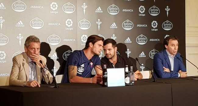Celta Vigo'nun yeni transferi Okay Yokulu basna tantld