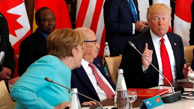 Trump NATO toplantsnda bard: Gmenler Avrupay ele geirdi