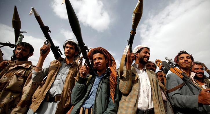 Yemen'de Husiler yerleim yerlerini hedef ald 