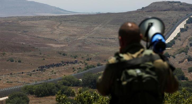 Suriyeliler Golan'a ilerliyor: srail askerleri baryor