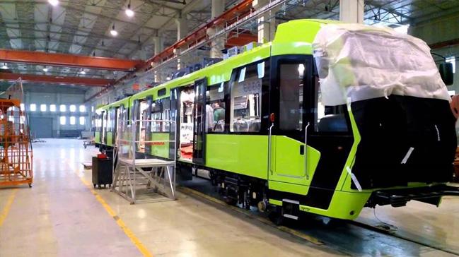 Trkiye tarihindeki ilk tramvay ihracatn Polonyaya yapt