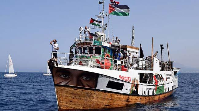 Norve'ten yola kan 'Gazze zgrlk Filosu', ablukaya dikkat ekmek iin Gazze'ye doru ilerliyor
