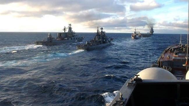 NATO grevindeki gemiler Samsun'da