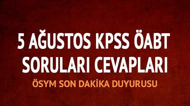 ABT sorular cevaplar akland