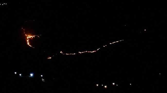 Hakkari ukurca'da askeri s blge yaknndaki ormanlk alanda yangn kt