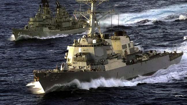 Suriye'deki hedefleri vuran Rus frkateyninden ABD denizaltsna Akdeniz'de scak takip