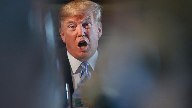 Trump'a ynelik notla gkyznden den kutu ABD'de korku yaratt