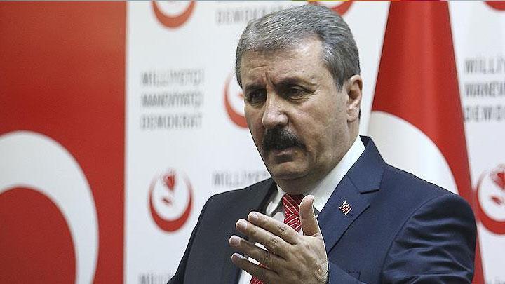 BBP Genel Bakan Mustafa Destici: Yaadklarmz ekonomi darbesi teebbsdr