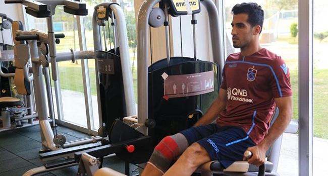 Trabzonspor'un yeni transferi Vahid Amiri sakatland
