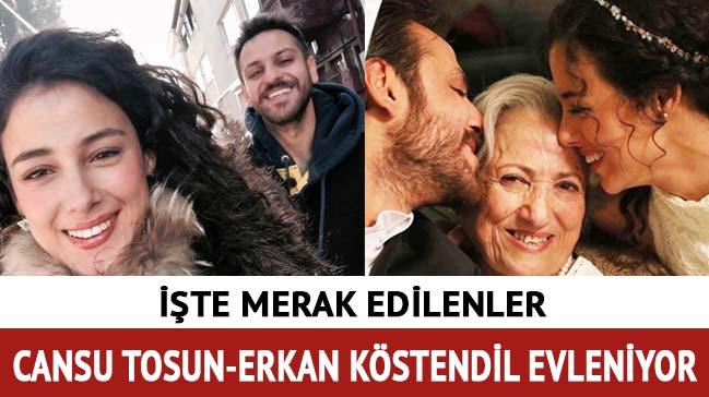 Cansu Tosun ve Erkan Kolak Kstendil evleniyor!