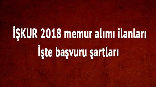 2018 KUR memur personel alm KPSS'li KPSS'siz son dakika ilanlar bavuru artlar nedir 