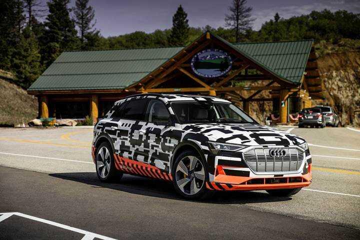 Audi E-Tron, yoku aa yaplan her kilometrede menziline 1 kilometre ekliyor