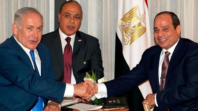 Sisi ve Netanyahu gizlice grt iddia edildi