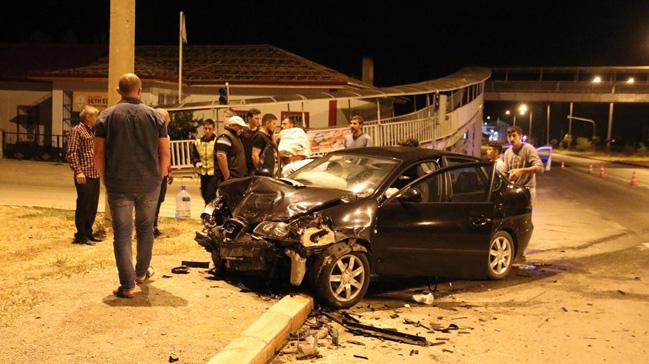 Sivas'ta trafik kazas: 11 yaral