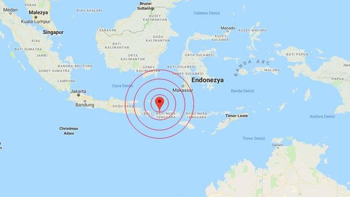 Endonezya'da 6,9 byklnde deprem