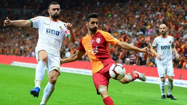 Galatasaray sahasnda Aytemiz Alanyaspor'u 6-0 malup etti