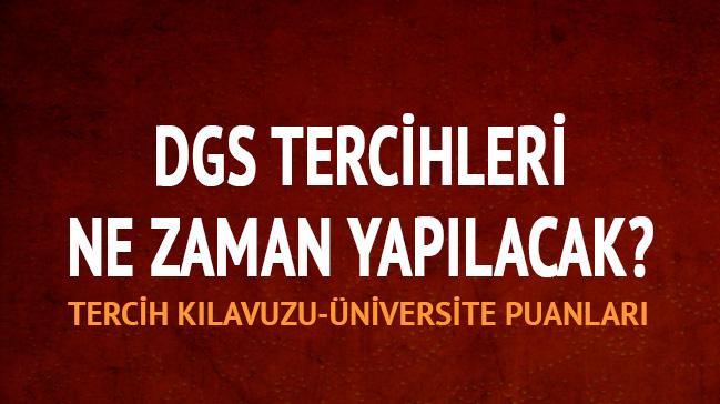 DGS tercih klavuzu yaynland m"