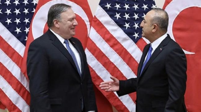 ABD'den Pompeo-avuolu grmesiyle ilgili aklama: Suriye, Brunson ve ikili ilikileri ele alnd