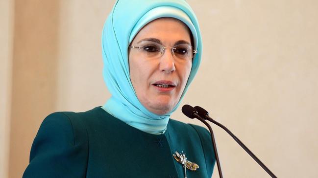 Emine Erdoan: Kat atk ynetiminde dikkate deer bir proje