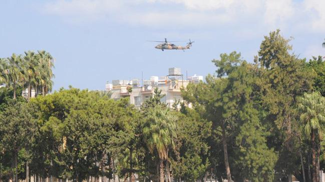 skenderun'da askeri helikopter hareketlilii yaand