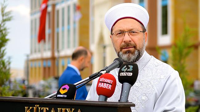 Diyanet leri Bakan Erba: Kuran ve snnet izgisinden asla taviz vermeyeceiz