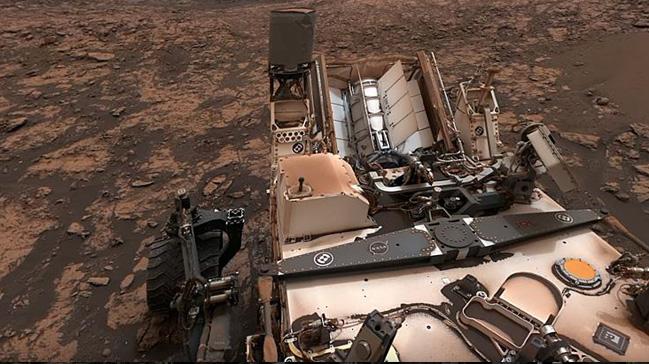 NASA, Mars'taki keif arac Curiosity'nin z ekim fotorafn yaymlad