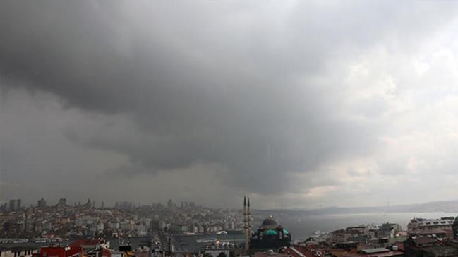 Meteoroloji stanbul iin saanak ya uyarsnda bulundu