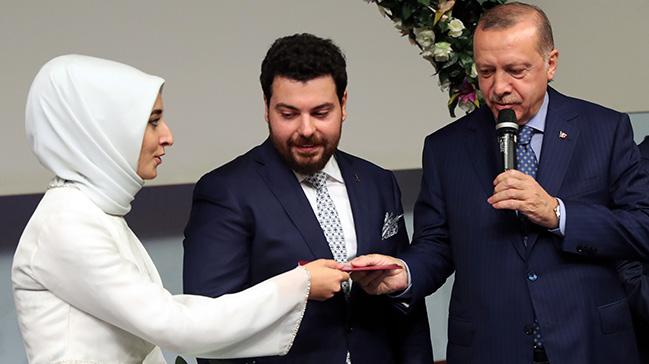 Bakan Erdoan, danman Sefer Turann kznn nikah ahidi oldu