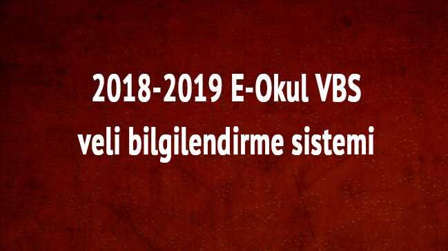 E-Okul veli bilgilendirme sistemi ile rencilerin baarlar izleniyor 