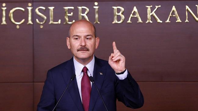 Bakan Soylu, KKTC'li mevkida Baybars ile grt 