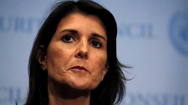 Nikki Haley: Rusya ve Esed rejimi dlib'de 100'den fazla hava saldrs dzenledi