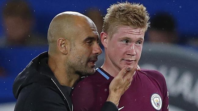 Guardiola, Kevin de Bruyne'nin serbest kalma bedelinin 250 milyon Euro olduunu aklad