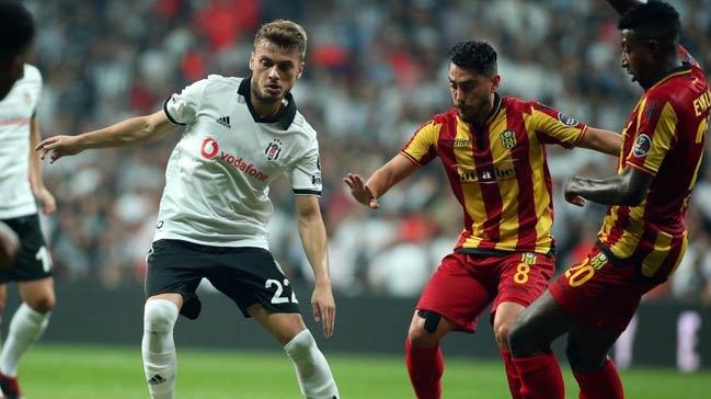 Beikta sahasnda Evkur Yeni Malatyaspor'u 2-1 malup etti